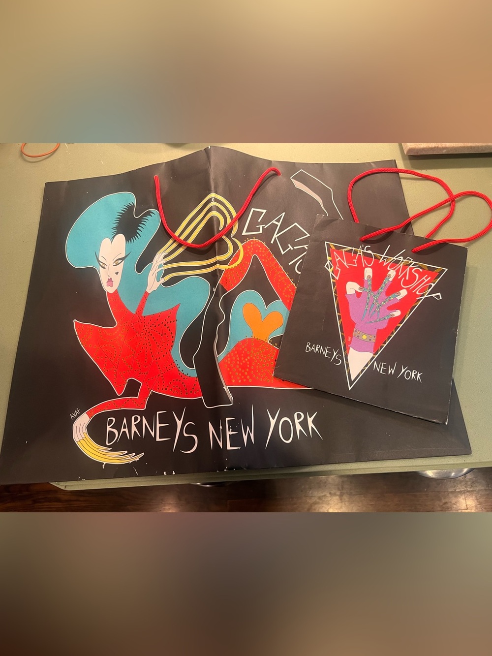 BARNEYS New York Lady Gaga Holiday Shopping Bags, 2.Gaga’s Playhouse. From 2011.